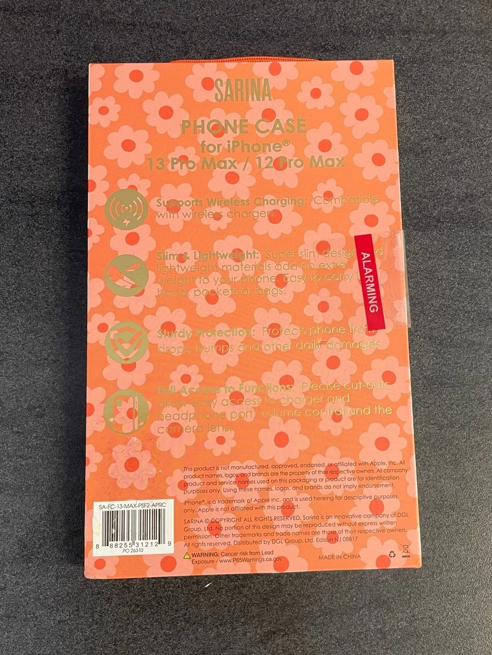 💖5 for $25💖 Sarina Daisy Floral iPhone 13 Pro Max / 12 Pro Max Phone Case NIB